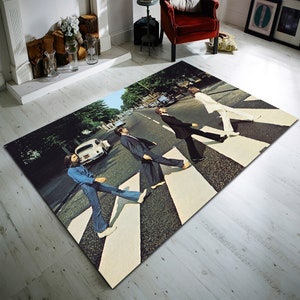The Beatles, The Beatles Rug, Rock Band ,Music Rug, Fan Rug, Best Selling The Beatles Rug,Non Slip Rug,Living Room Rug, Customized Rug