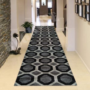 The Shining Rug, Runner Rug, Hallway Rug,The Shining,Long Rug,Honeycomb Pattern Rug,Non-Slip Runner,The Shining Overlook Carpet,Hotel Carpet