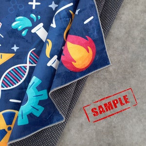 Science Education Rug, Education Rug, Hand Drawn Science Rug, Kids Room ...