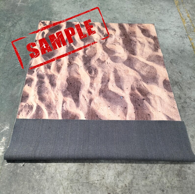 Sand Patterned Rug Sea Sand Pattern Rug, Non-slip Beach Ocean Decor Rug - Etsy