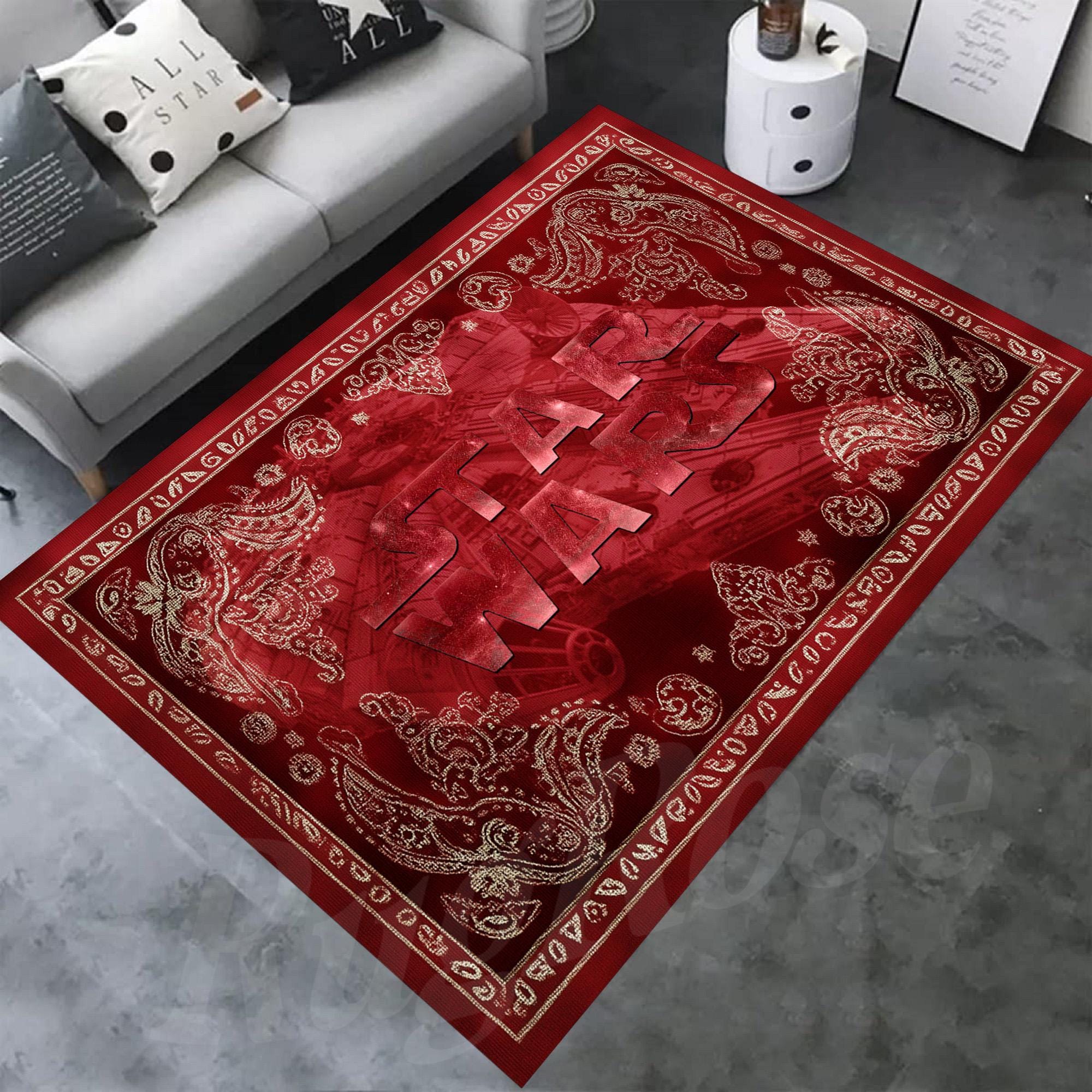 Starwars Rug,Star Wars Traditional Rug,Starwars Decor Rug,Starwars Fan Rug,Game Rug,Starwars Gift Rug,Starwars Game Rug,Star Wars Falcon Rug