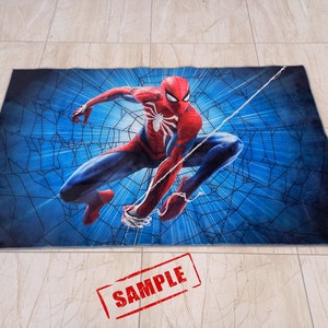 Spiderman, Spiderman Rug, Spider Man Rug, Spiderman Carpet, Kids Room ...