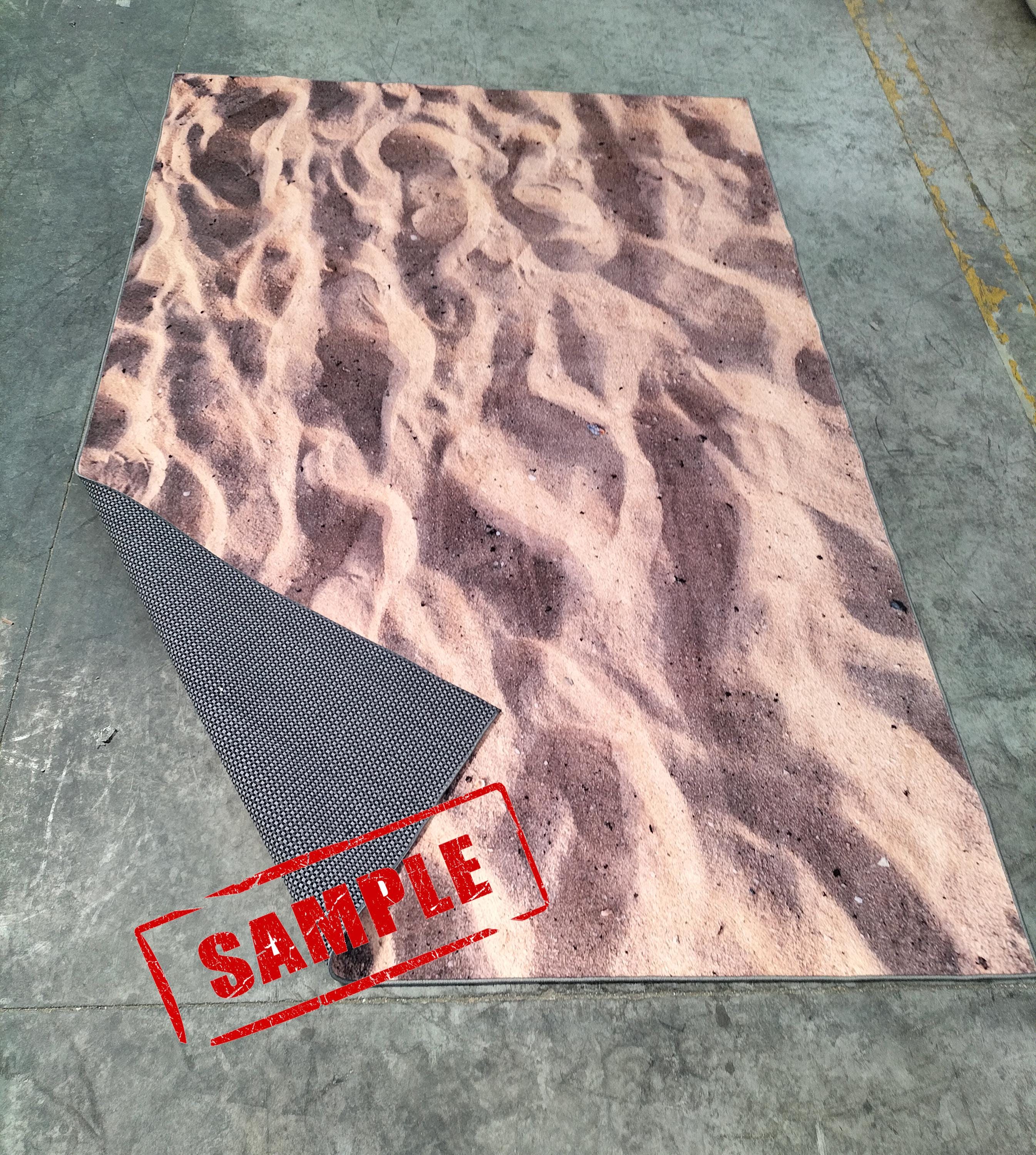 Sand Spatter Pattern Rug Sea Sand Pattern Rug, Non-slip Beach Ocean Decor Rug - Etsy