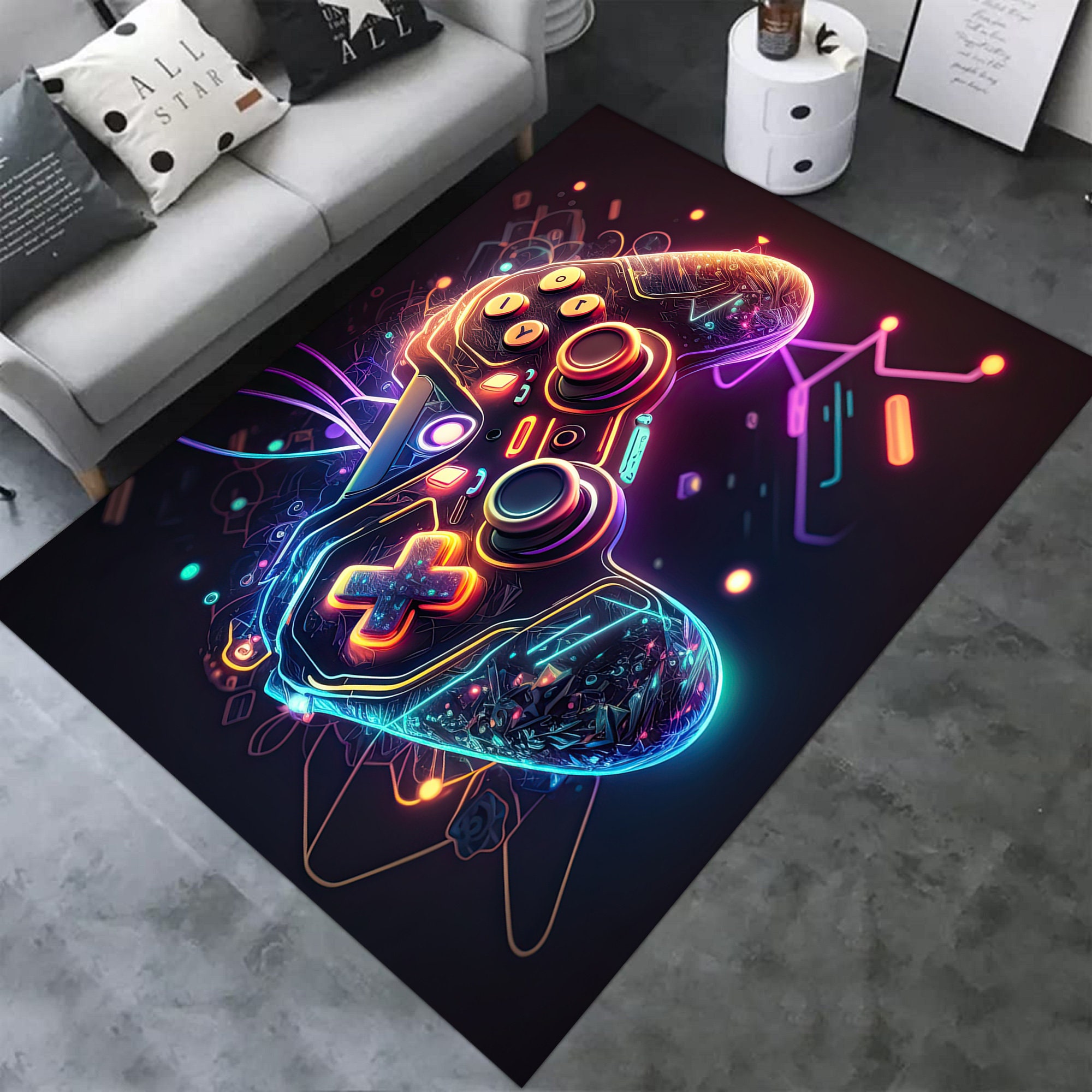 1pc Neon-colored Gaming Room Poster, Game Room Decor, Bedroom Decor, Video  Game Inspirational Poster, Gaming Decor, Esports Bar Entertainment Venue