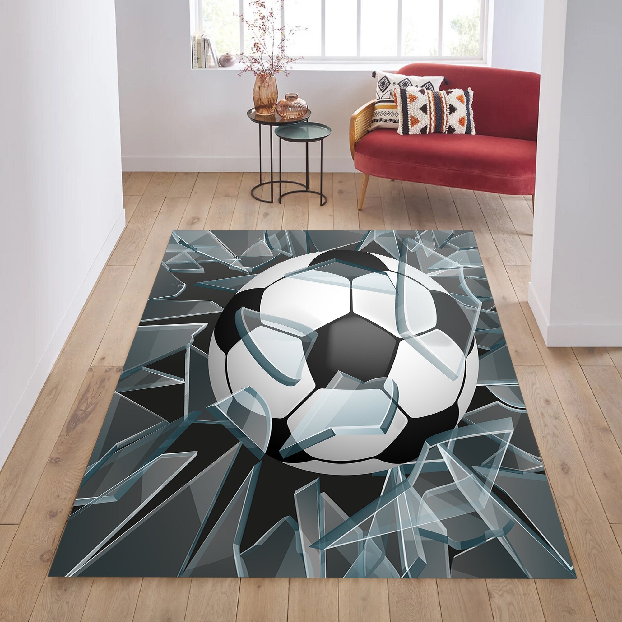 SoccerBallCarpet - Tappeto tondo Calcio - EDIZIONE LIMITATA