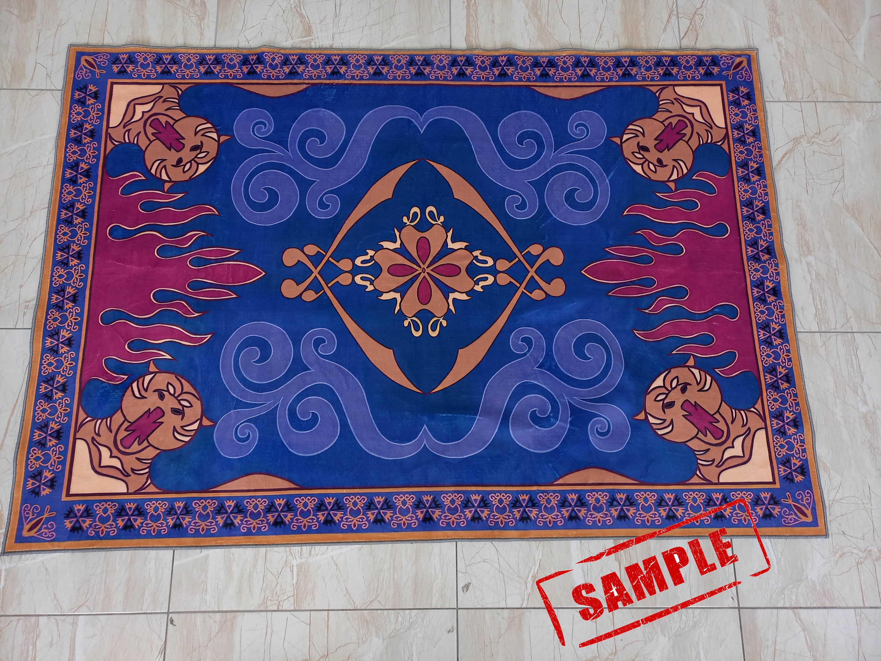 その他 Disney Aladdin Magic Carpet Rug Aladdin Rug, Magic Carpet Style, Non-slip Kids Room Rug - Etsy