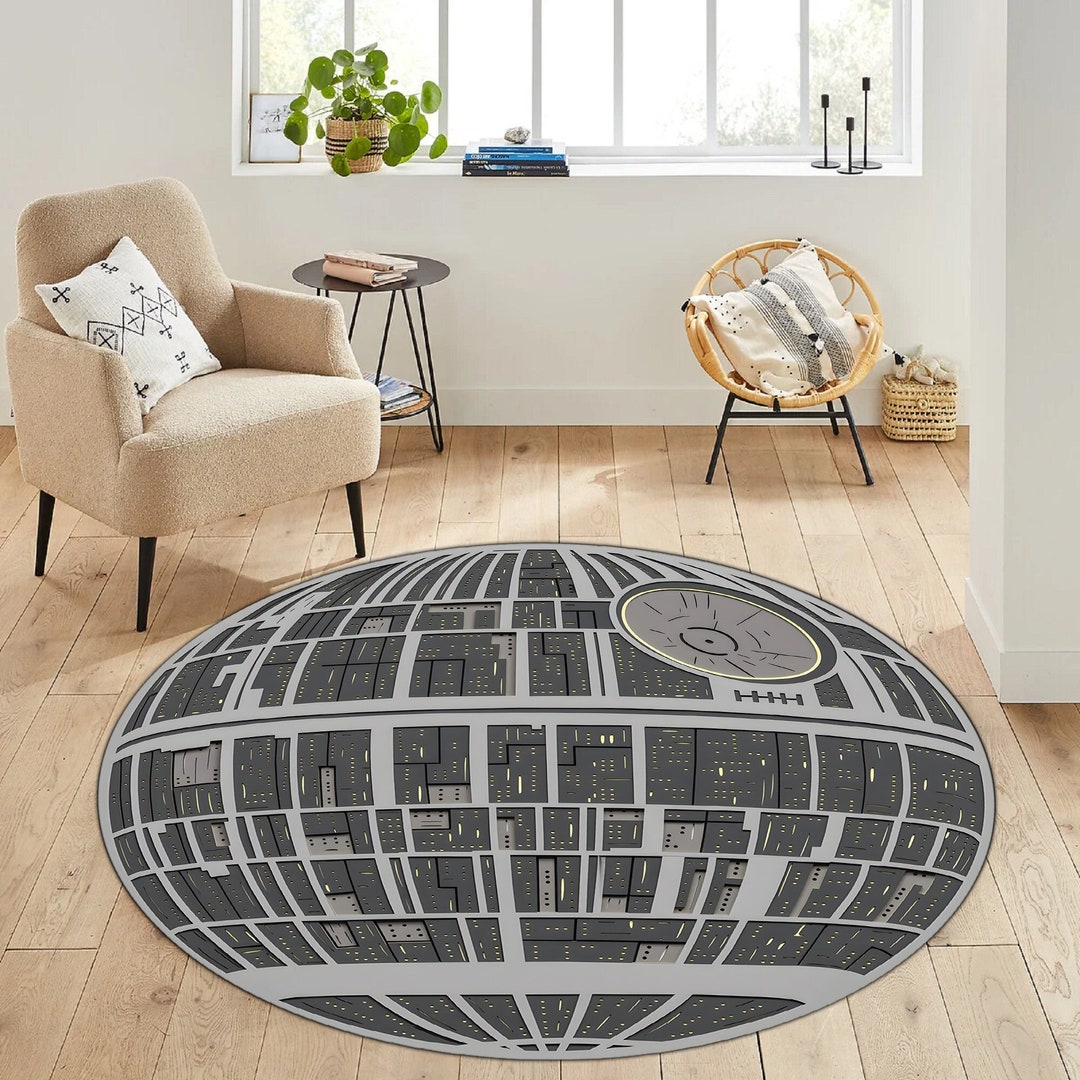 Alfombras de Star Wars Starwars Alfombra estampada de Etsy España