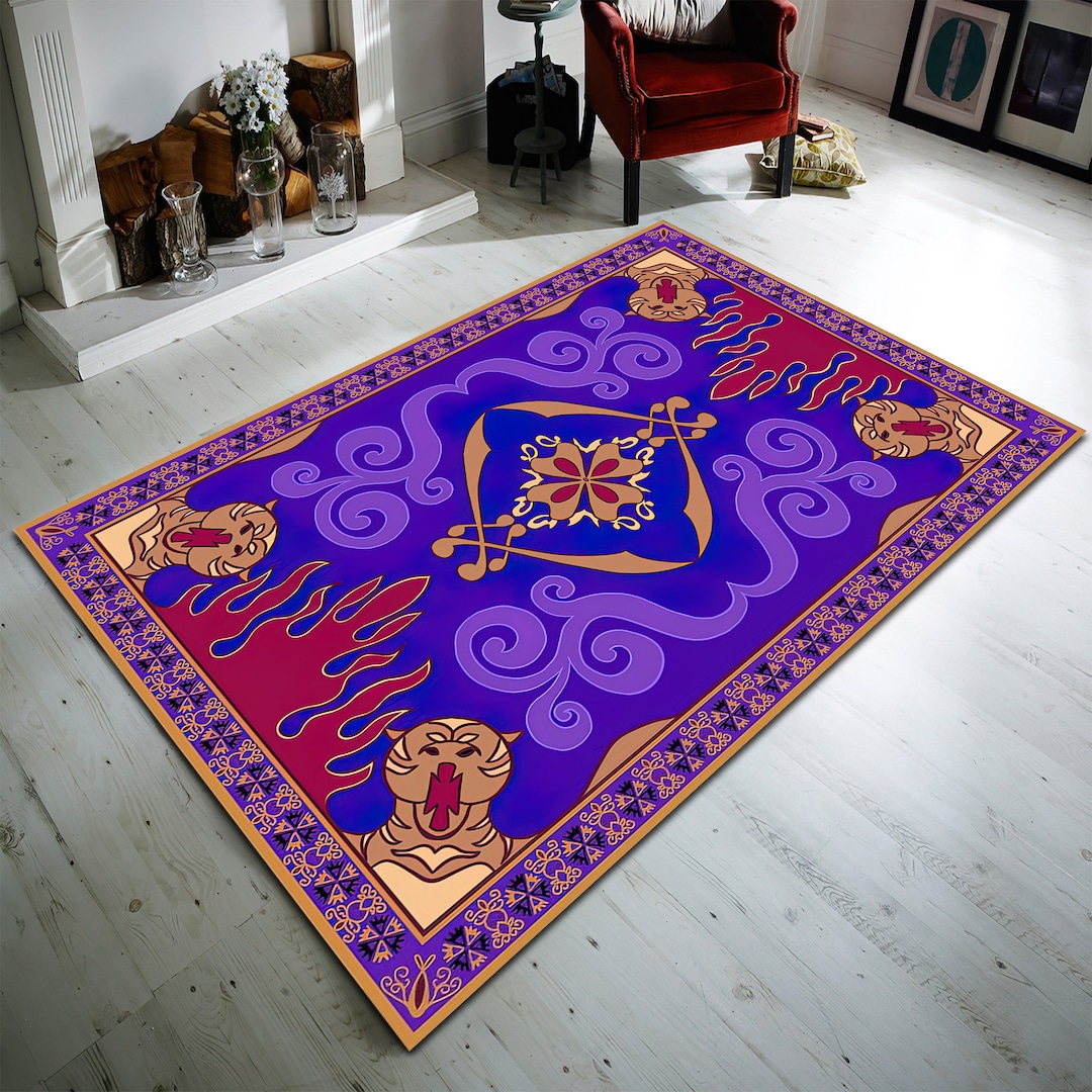Aladdin Rug, Magic Rug,aladdin,tale Magic Rug, for Living Room Rug,fan