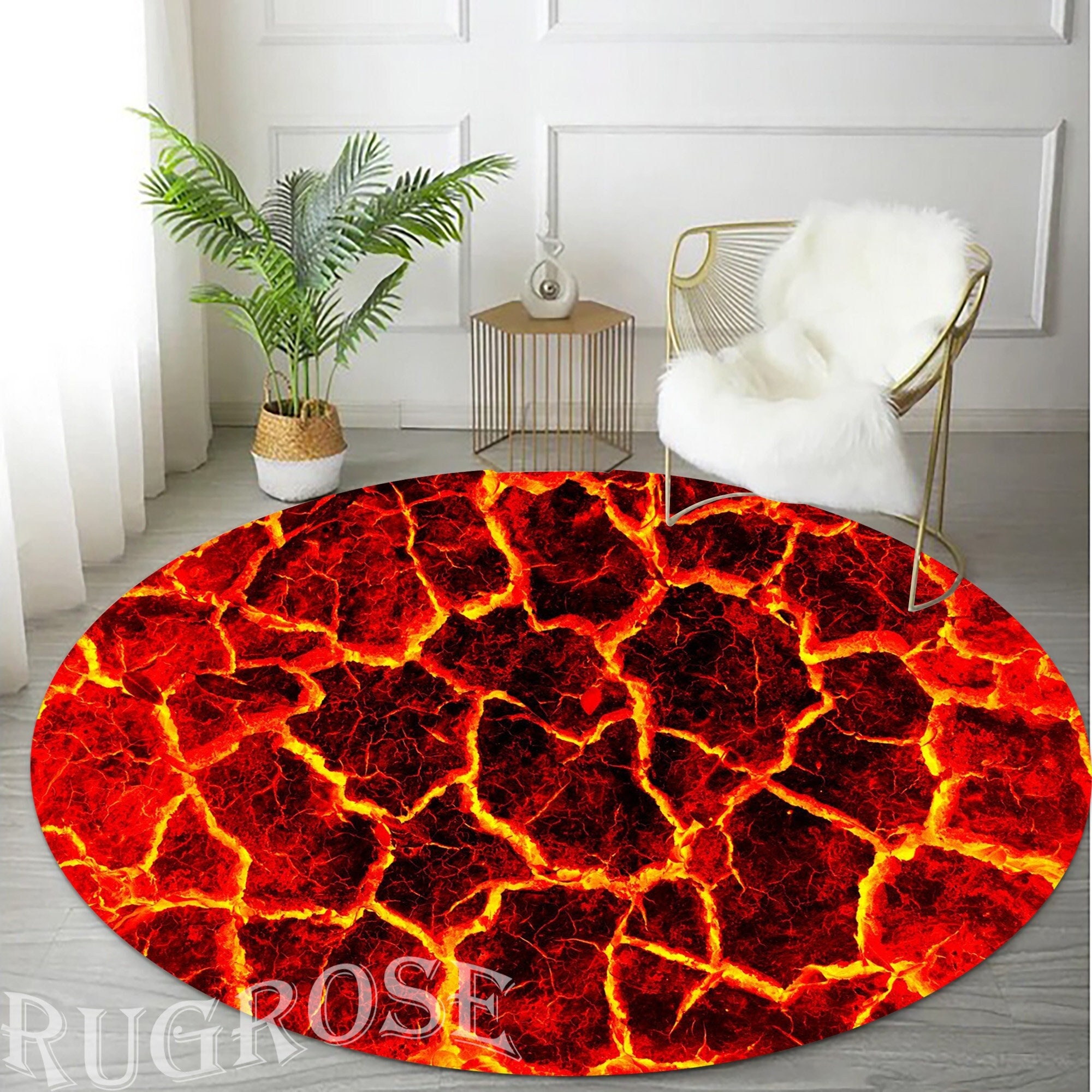 値下げ不可】LAVA RUG
