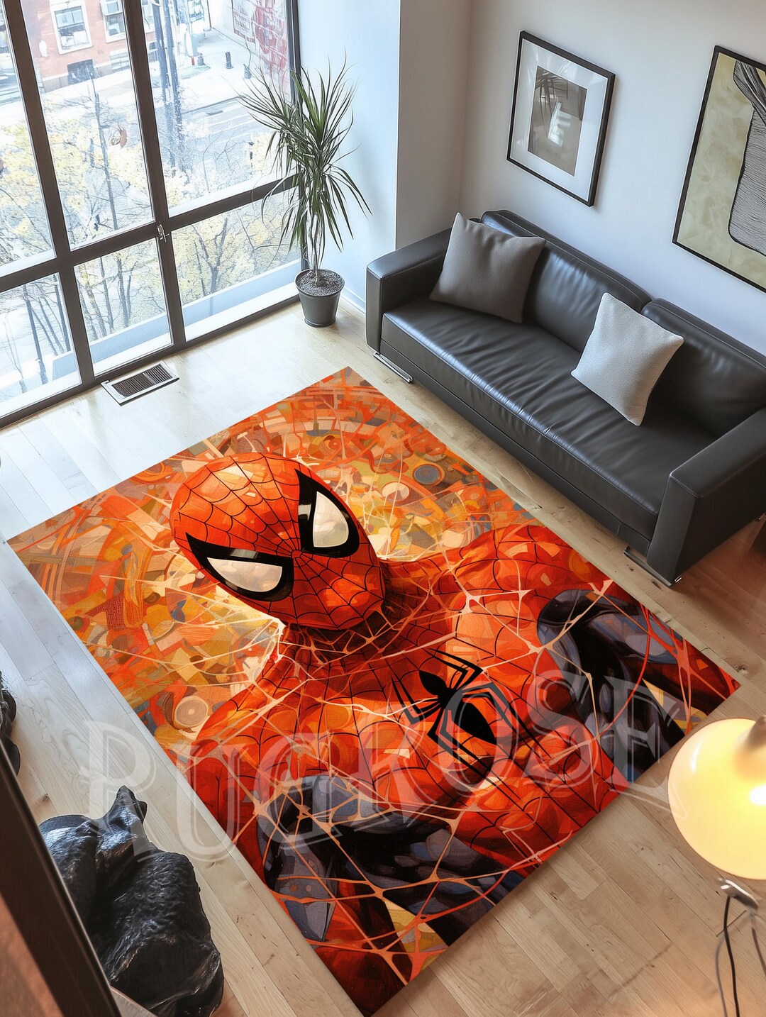 Spiderman, Spiderman Rug,spider Man Rug, Spiderman Carpet, Kids Room ...