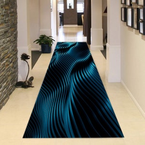 Modern Abstract Long Carpet Bath Runner Hallway Rug Runner - Temu
