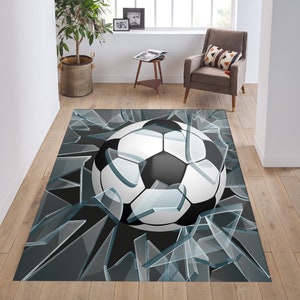 Alfombra de fútbol, Copa del mundo 2022, diseño de fútbol, alfombra Messi  ronaldo, alfombra personalizada, Neymar, regalo para él, alfombra de fútbol  lavable, alfombra de habitación adolescente -  México