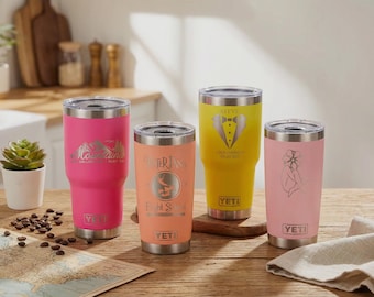 Yeti 30oz Tumbler,Custom Insulated Steel Laser Engraved Tumbler,Etched Tumbler,Yeti Tumbler Personalized,Custom Travel Mug,Yeti Tumbler