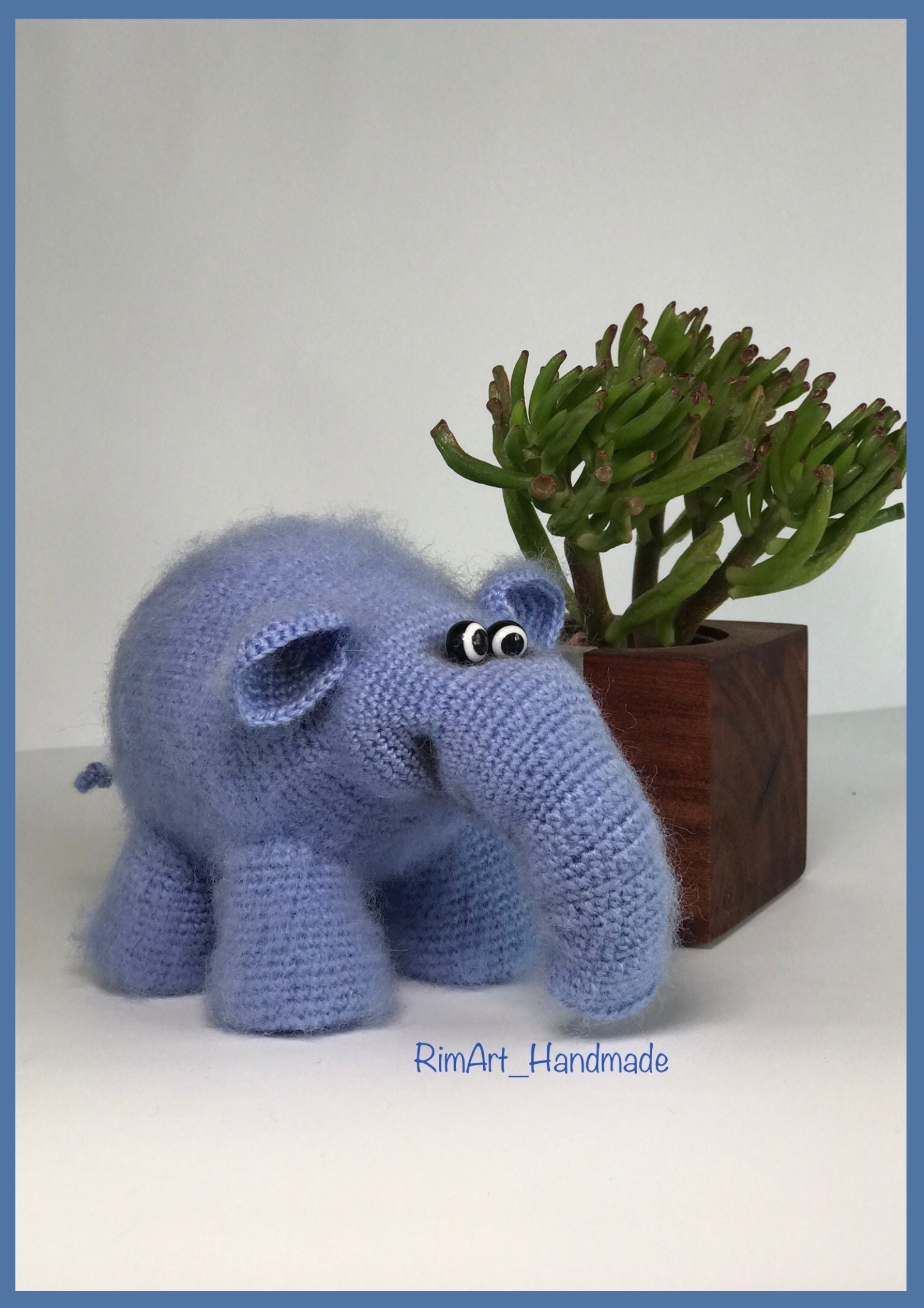 Crochet Pattern Elephant Dumbo Amigurumi PDF File in Eng. in - Etsy