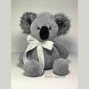Sofia the Koala, amigurumi, crochet toy, crochet gift, handmade