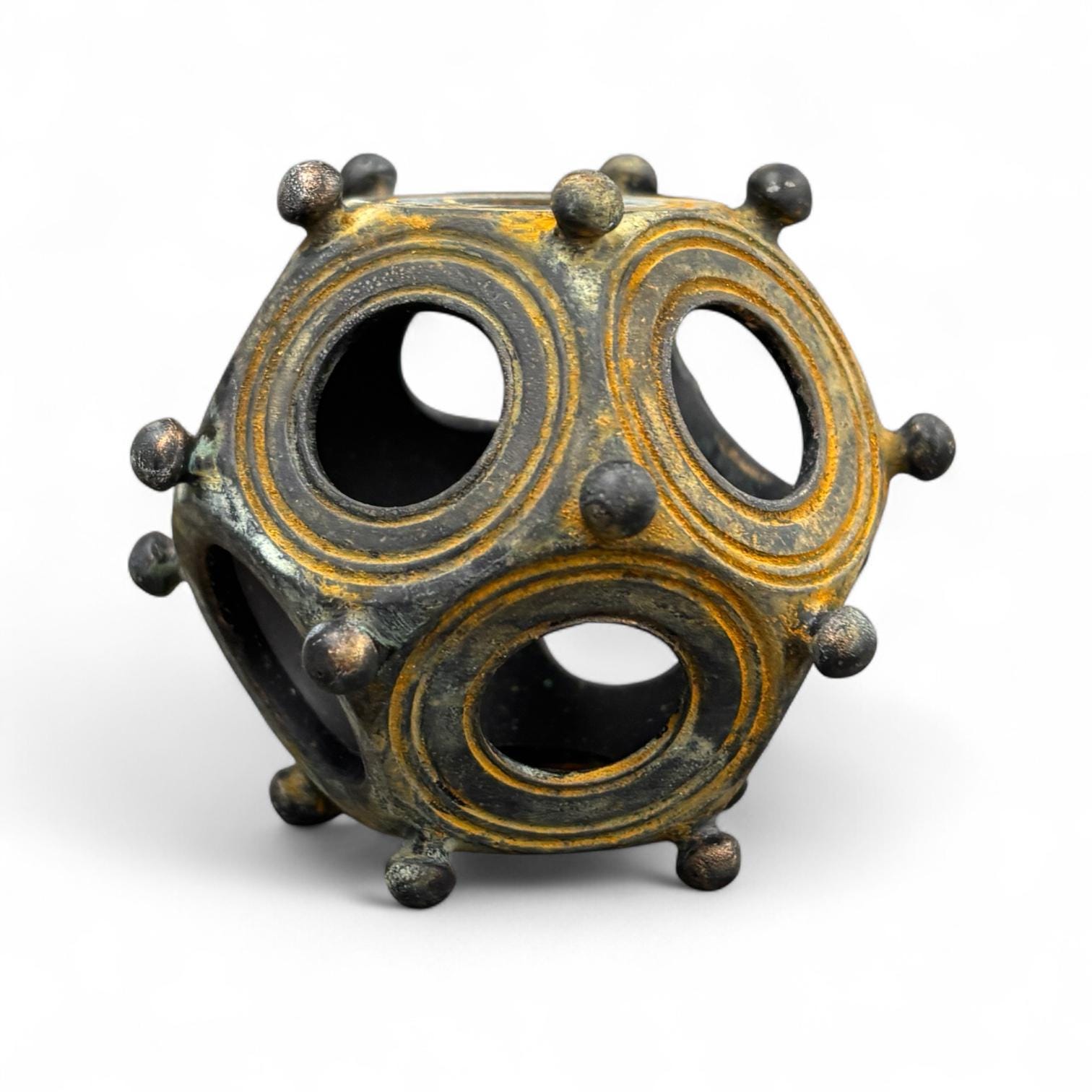 Roman Dodecahedron With Patina - Replica - Etsy