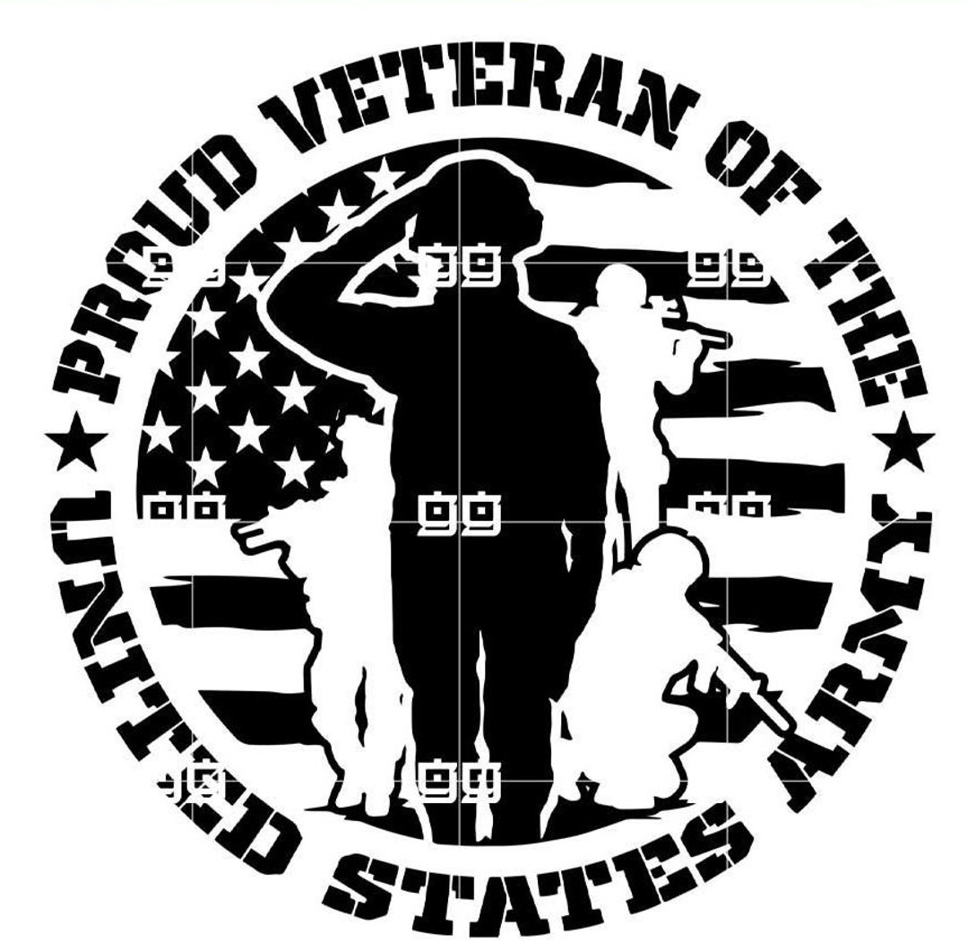 US Vete Ran Army Svgg Mi Litary Svg Soldier Svg Veteran Day Etsy