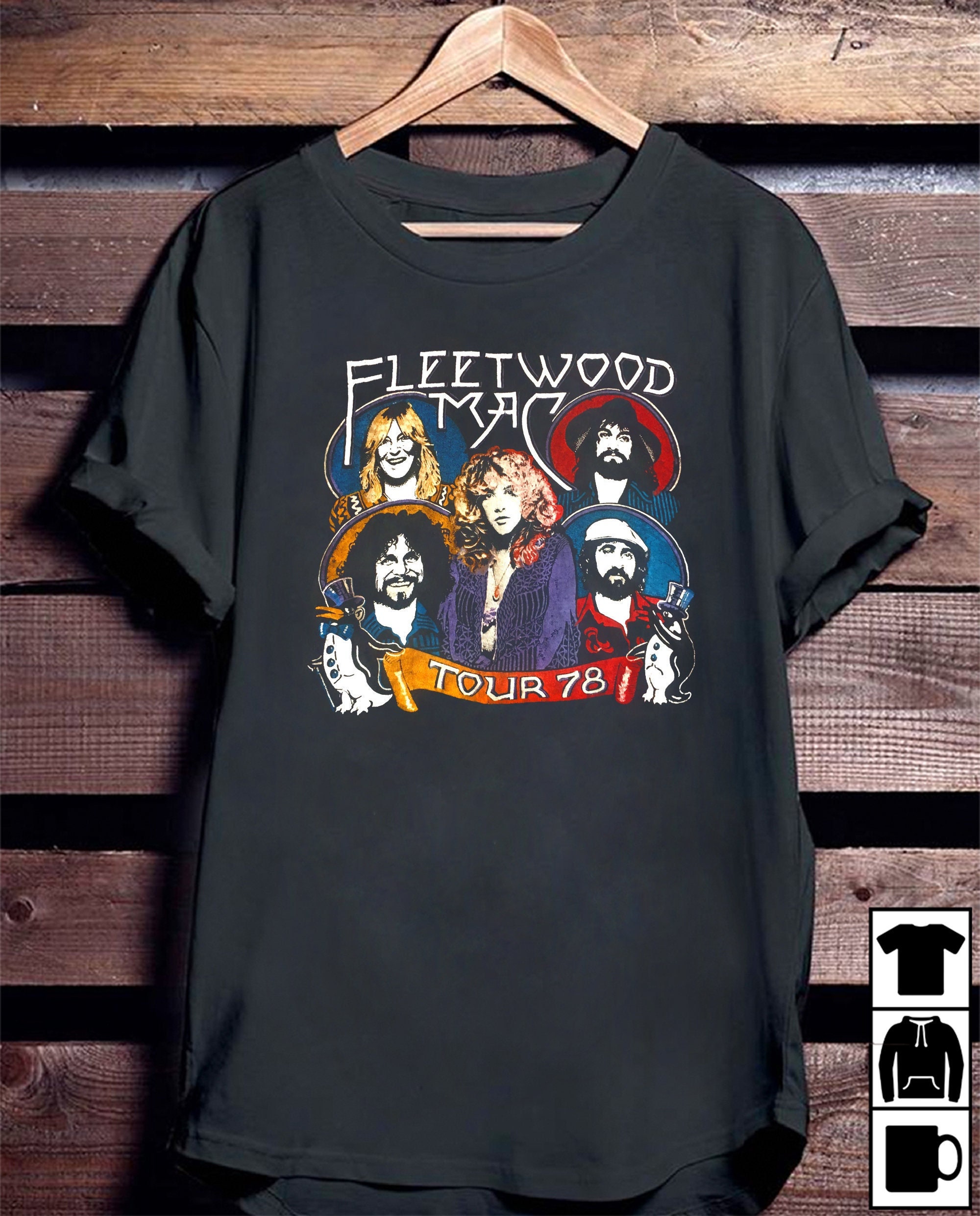 Discover Fleetwood Mac, Fleetwood Mac Tour 78 Vintage T-Shirt