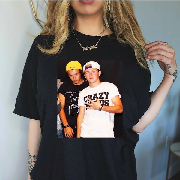 Chemise Harry et Niall Frat Boy, t-shirt graphique unisexe Frat Narry