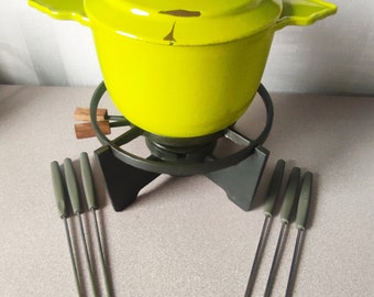 Le Creuset Vintage Fondue Set - Ireland
