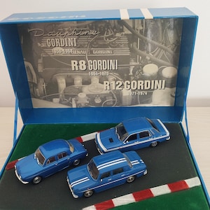 Renault 12 Gordini 1971 Bleu - Norev - Miniature 1/43 - Occasion