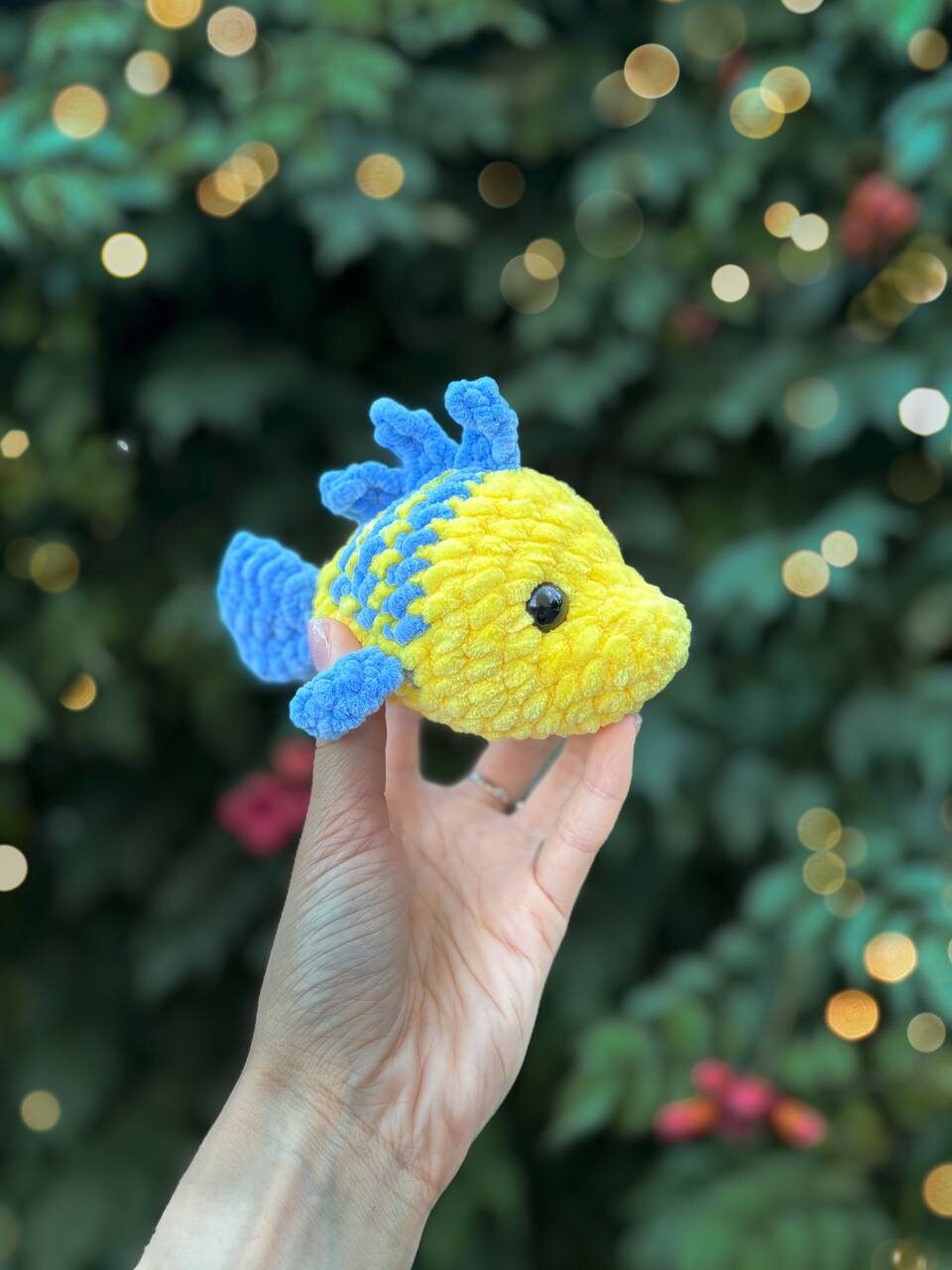 Low-Sew 3in1 PDF かぎ針編み人形パターン メイドと魚 / プリンセス