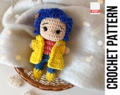 PDF Halloween Adventure Doll Crochet Pattern / amigurumi doll pattern / Doll amigurumi pattern