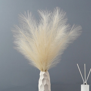 Fake Reed Flower Stems, Rustic Wildflower Crafts, Artificial Flowers, Living Room Floral Decor, Wedding Party Arrangement, Table Centerpiece