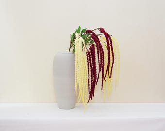 Rama de glicina con hojas, artesanía de flores colgantes, decoración floral rústica, flor artificial, para corona de arco de boda, arreglo floral para fiesta