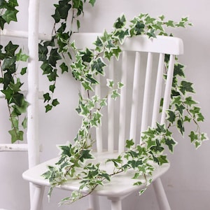 Fake Ivy Long Vine with Rich Foliage, Artificial Rattan Plant Craft, Home Floral Decor, for Wreath Arch Garland, Wedding Party Greenery Gift