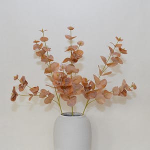 Gefälschter Eukalyptusblatt-Zweig, künstliche Blumen, Hauspflanzendekor, Hochzeit-Blumenarrangement-Mittelstück, Blumenstrauß-Gras