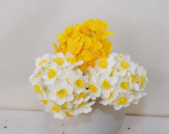 Kunstmatig narcissenboeket, realistische narcisstengel, bloemendecor voor thuis, bruiloft bruidsbloem, middelpunt eettafel, spray cadeau voor binnen