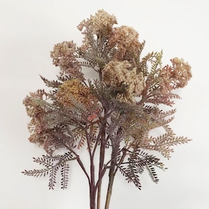 Artificial Fluffy Dandelion Stems with Leaves, Rustic Wildflower Crafts, Home Flower Decor, Wedding Floral Arrangements, Arch Wreath Fillers