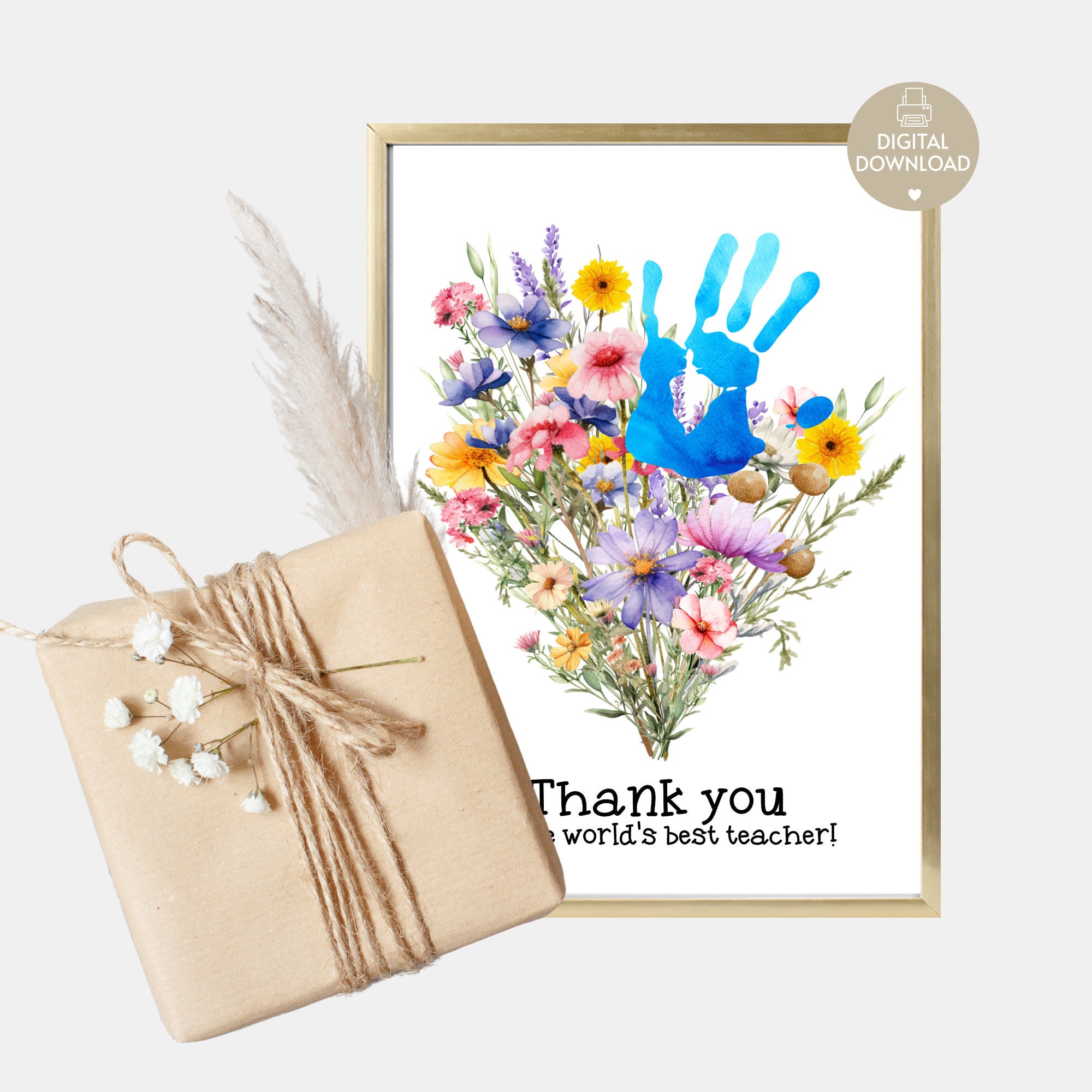 Teacher Appreciation Gift Idea, End of Year Teacher Gift, Thank You ...