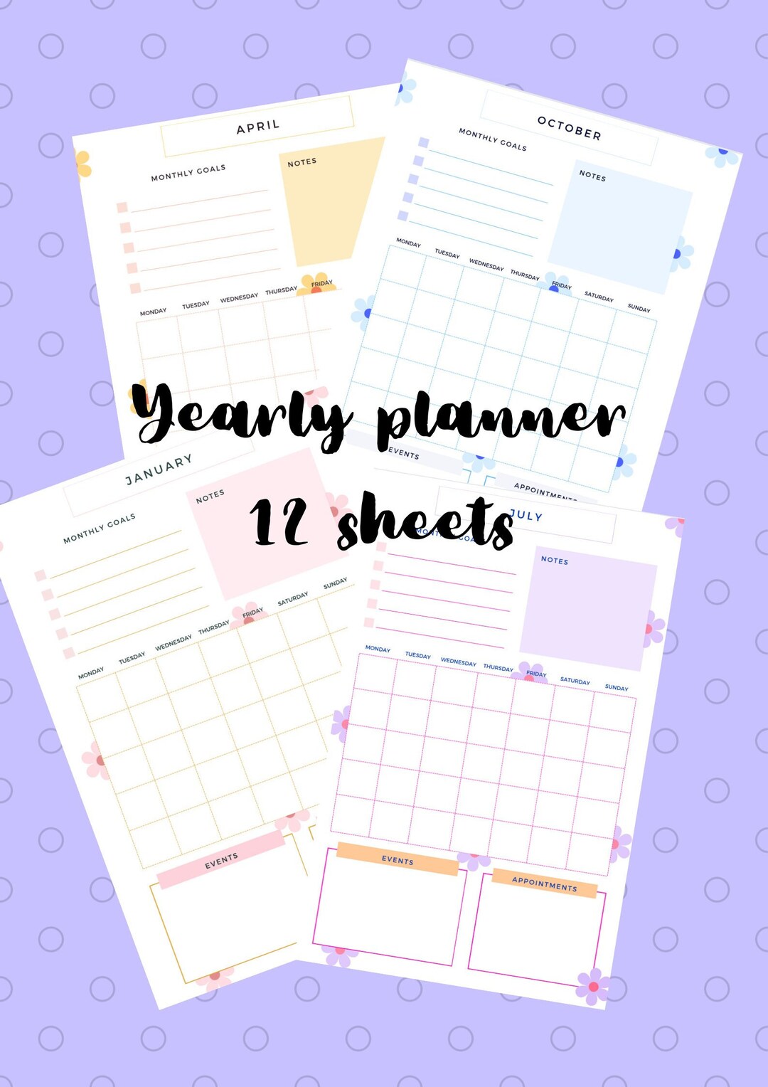 Digital Planner Etsy