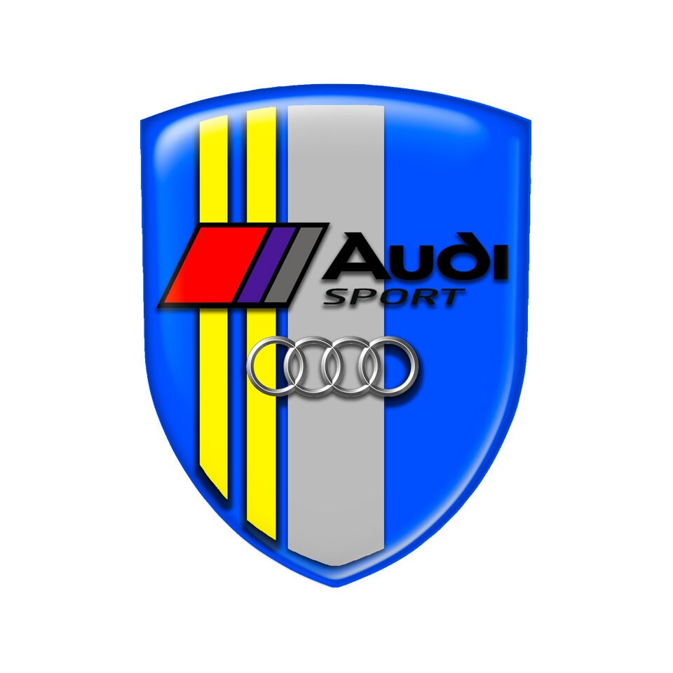 Audi Sport Domed Shield Stickers All Sizes Print - Etsy