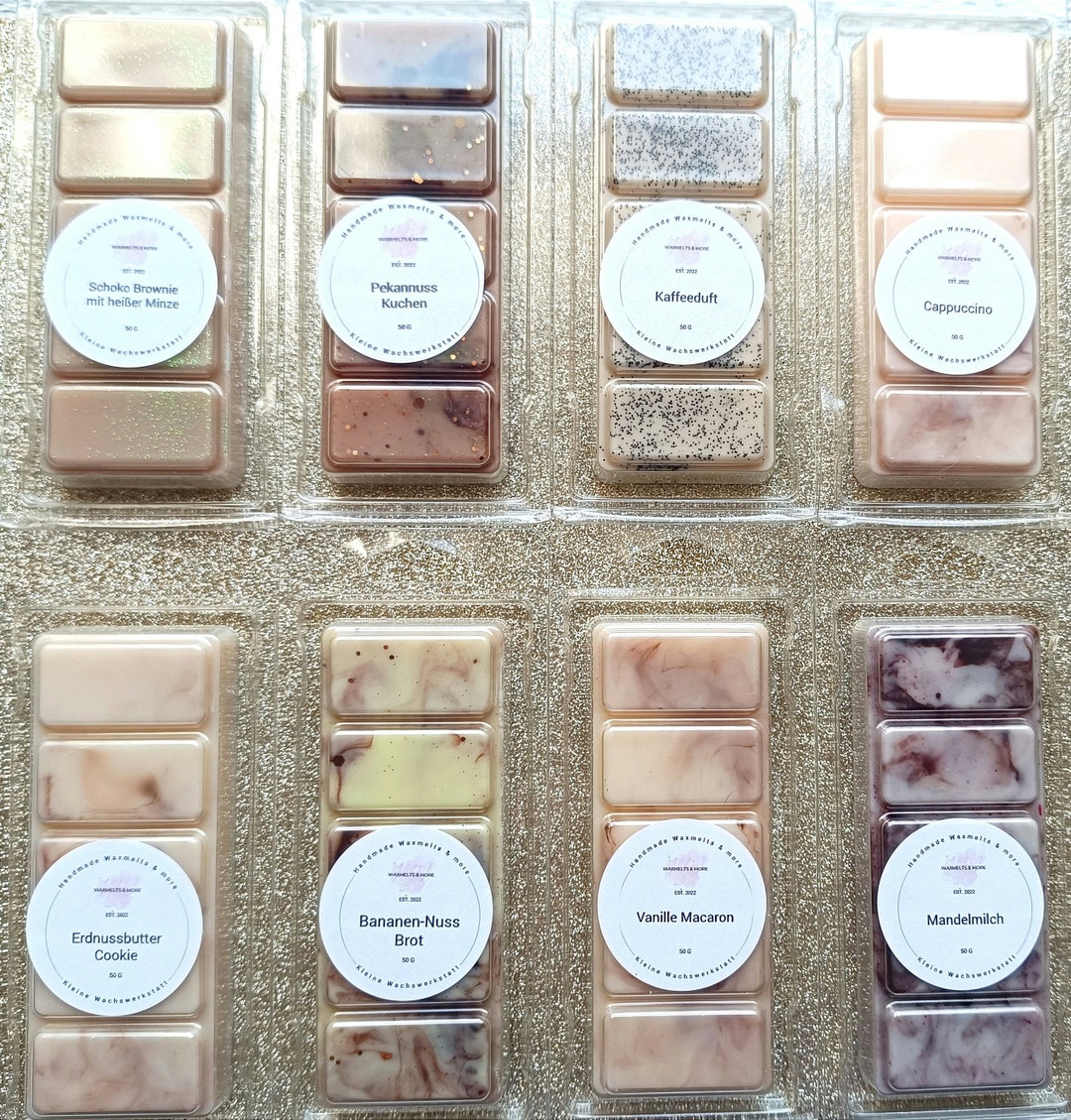 Handmade Scented Wax Melts Foodie Fragrances Soy Wax Gift