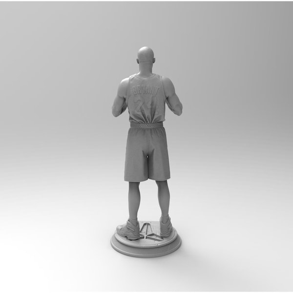 A159 - The Legend Basketball Player, Kobe 24, STL 3D model design print download files