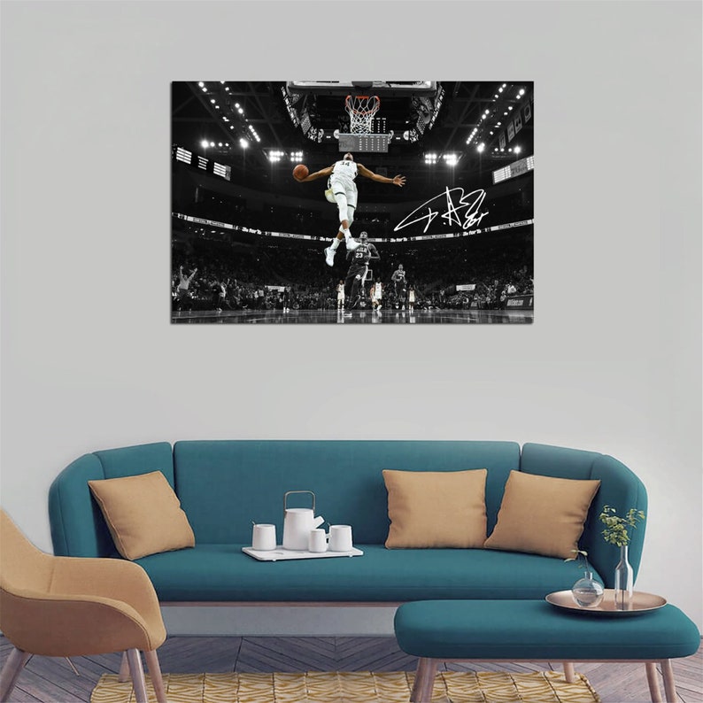 Giannis Antetokounmpo Poster Dunk Art Poster and Wall Art - Etsy