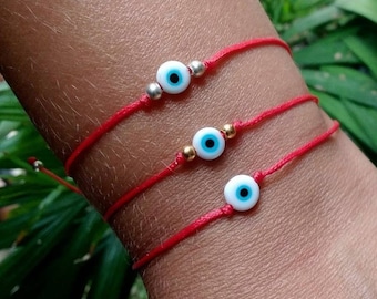 Red String Evil Eye Armband: Schutz vor der Kabbala, Glücksbringer