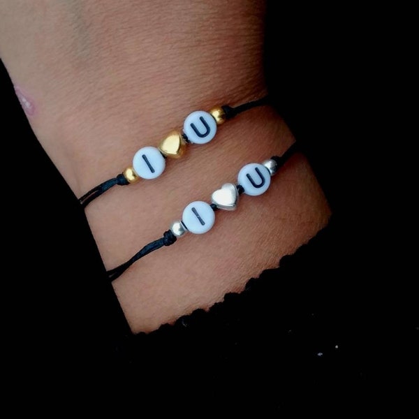 I Love You Bracelet Etsy