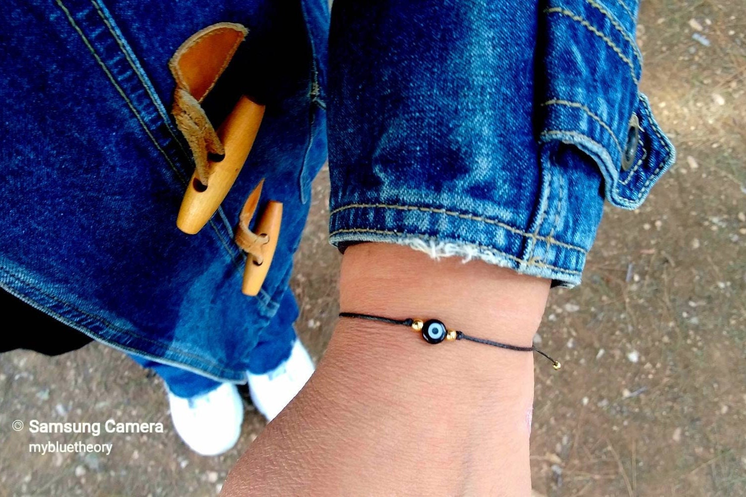 Black Evil Eye Bracelet Evil Eye Jewelry Gift Friendship