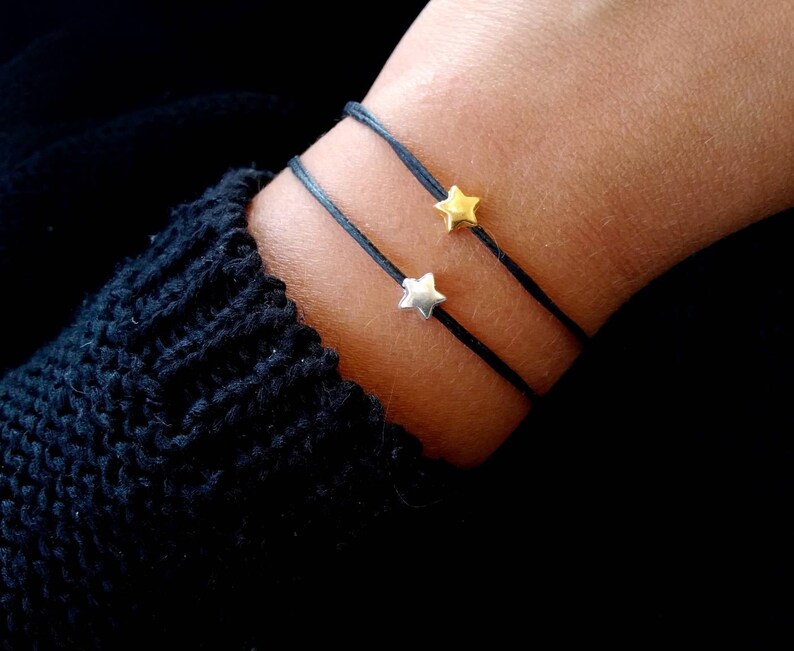 Also: silver or gold star charms.