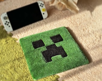 Creeper Minecraft / Achterbahn / Retro-Spiel / Retrogaming / Minecraft-Sammlung / Minecraft-Videospiel / Nintendo-Retro-Spiel / Nintendo-Artikel