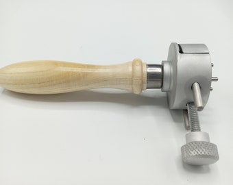 Soporte de trabajo universal con mango de madera y 4 pines