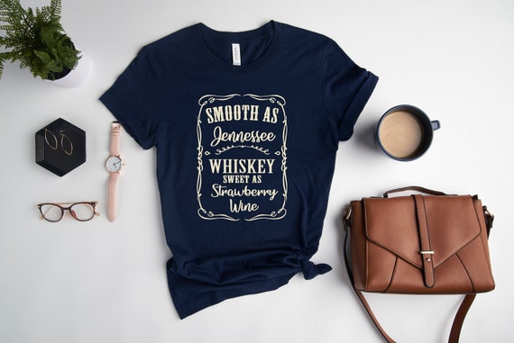 Smooth as Tennessee Whiskey Shirt Day Drinking Shirt - Etsy