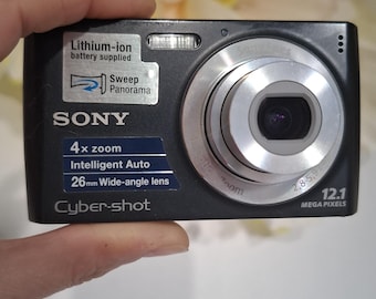 SONY Cybershot DSC-W530 - Black - Etsy