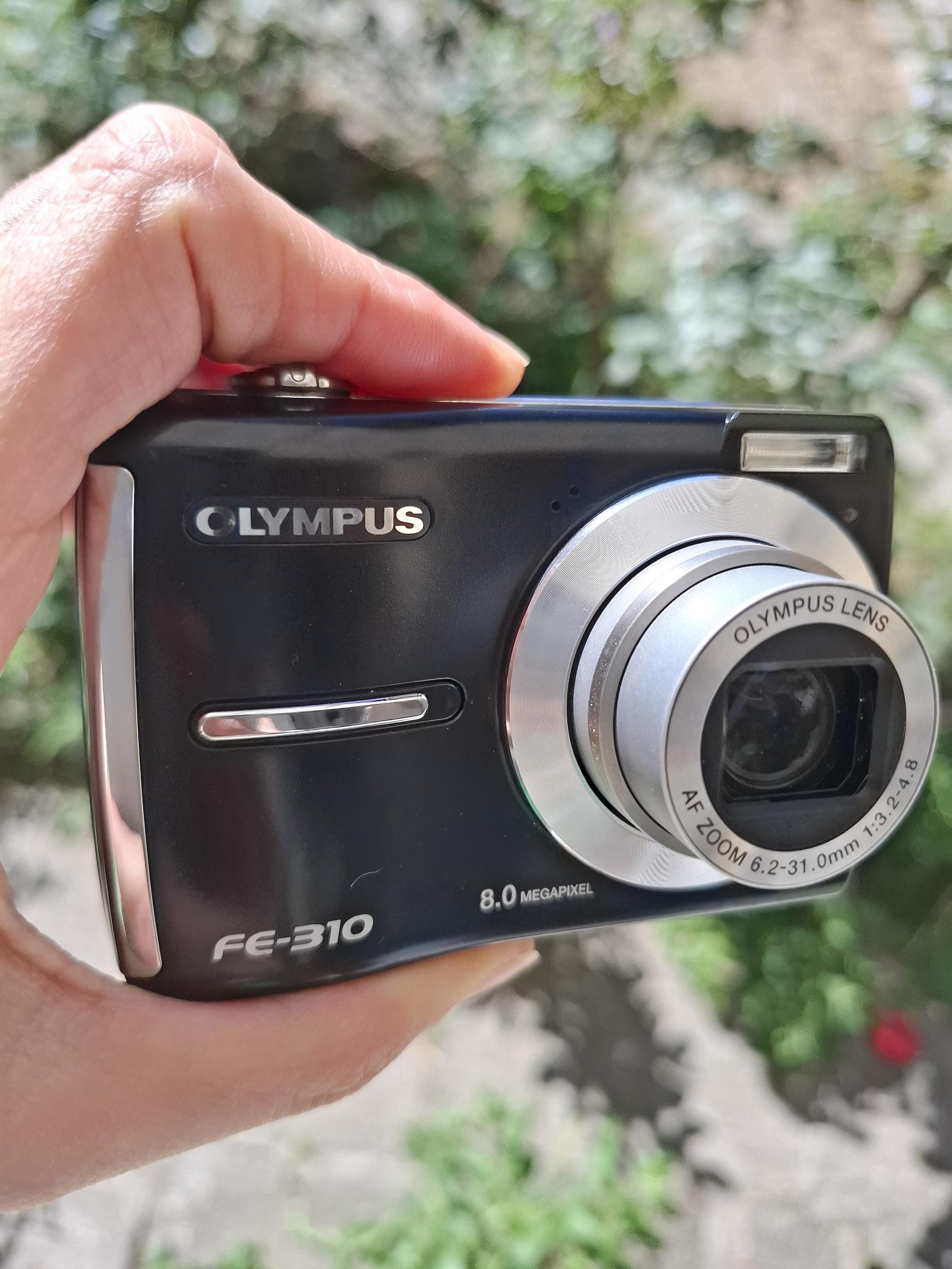 Olimpus FE 310 Compact Digital Camera 8MP, 5x Optical Zoom, Tested 
