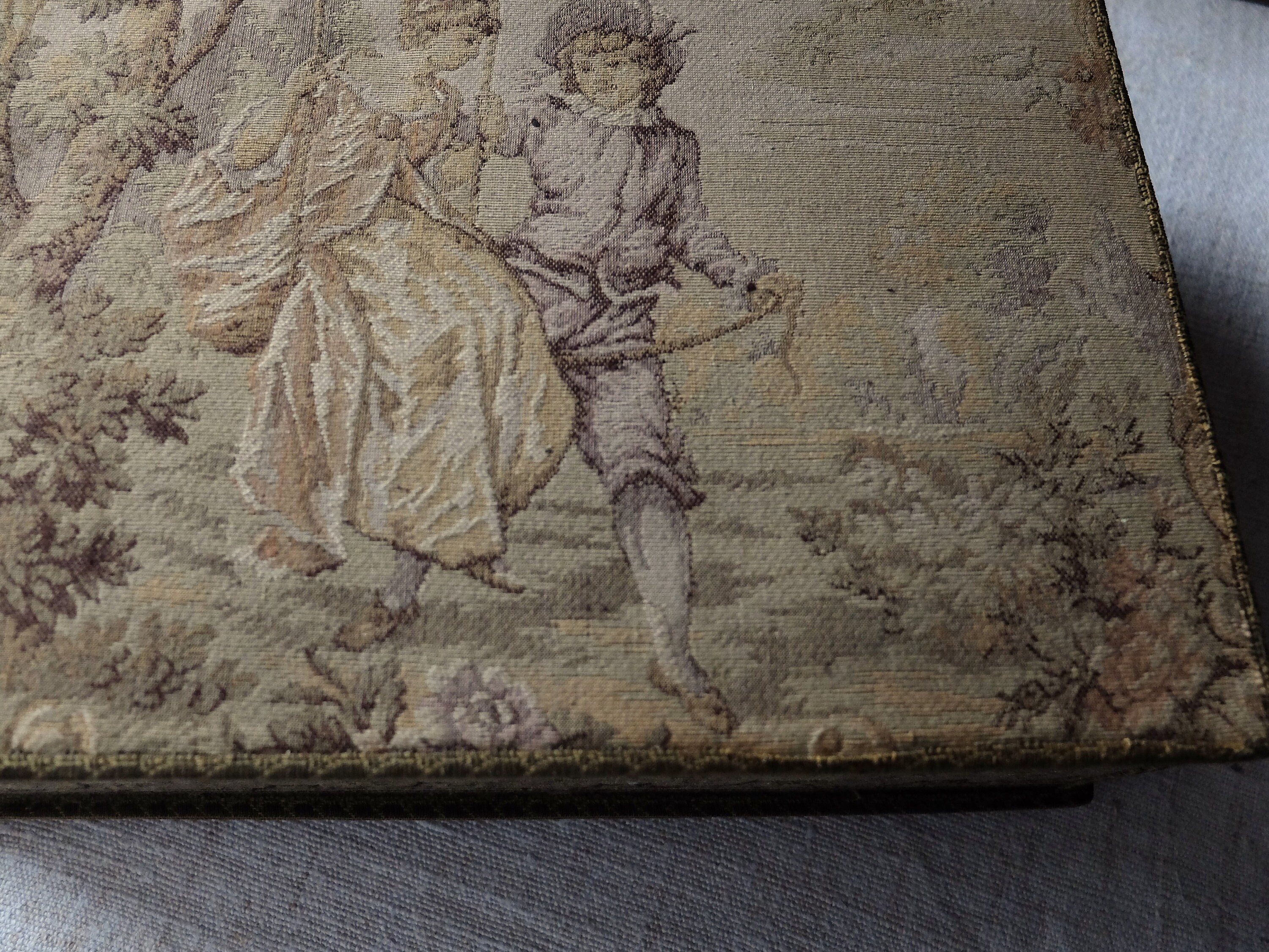 French Fabric Dresser Box/ Marquise De Sévigné/ Etsy