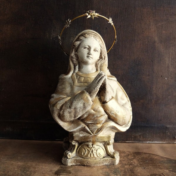 Bust of Mary - Etsy